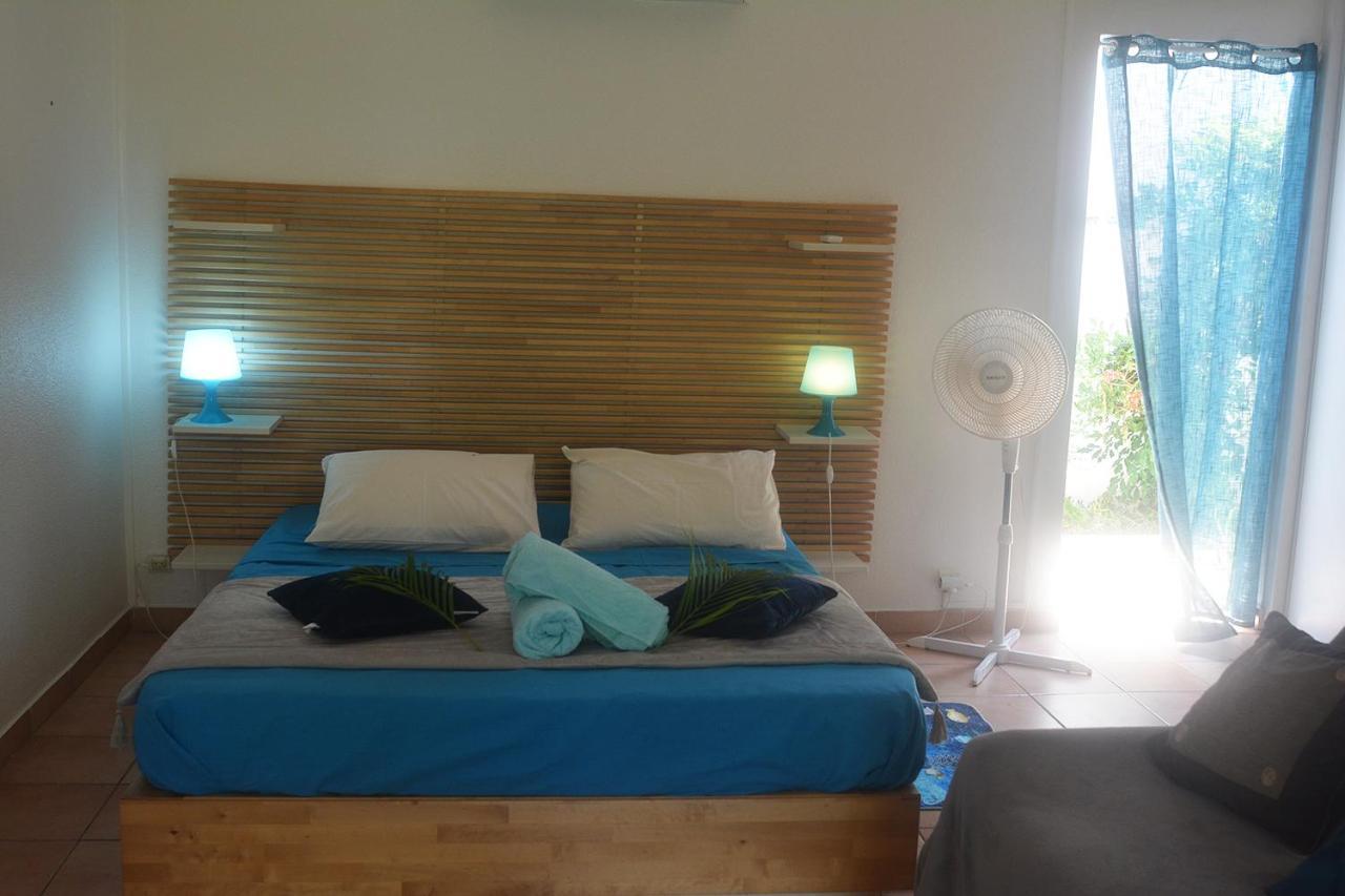 Bungalow La Papaye Bleue Residence Acces Piscine & Plage Saint-Francois  Dış mekan fotoğraf