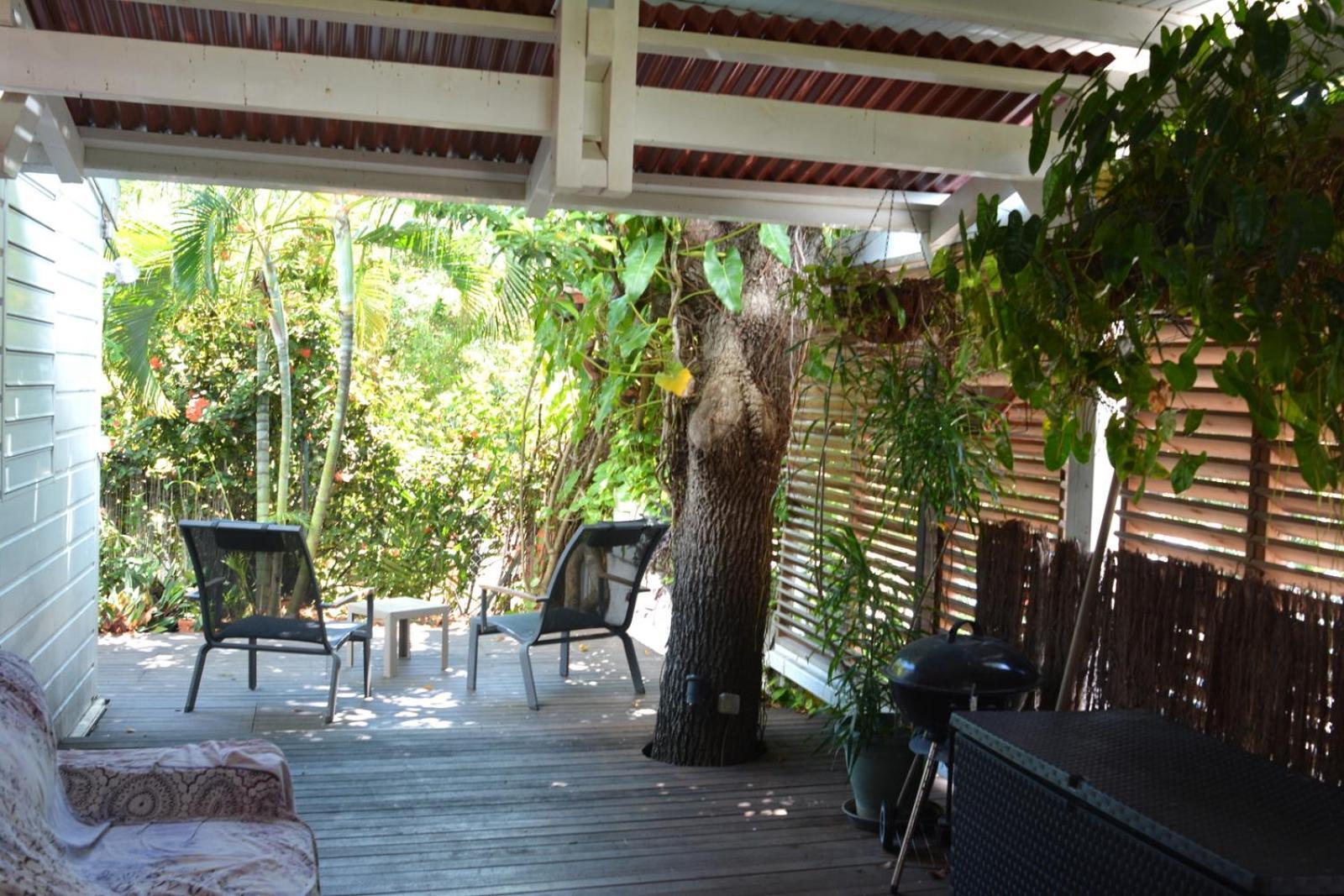 Bungalow La Papaye Bleue Residence Acces Piscine & Plage Saint-Francois  Dış mekan fotoğraf
